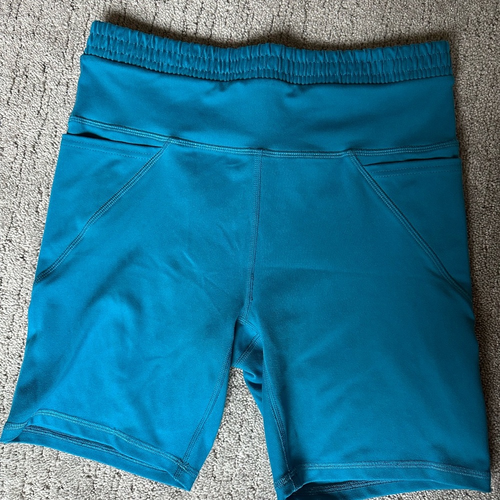 Marika Blue bike Shorts size large